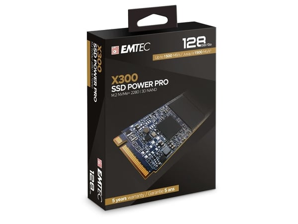 Emtec X300, 128 GB, M.2, 1500 MB/s