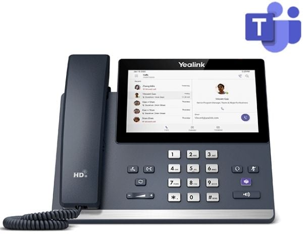 Yealink MP56 - VoIP-telefon - med Bluetooth-grensesnitt - SIP - klassisk grå