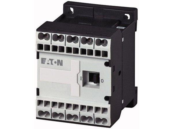 Eaton DILEM-01-G-C(24VDC), Kontaktori, Musta, Valkoinen, IP20, 45 mm, 54 mm, 58 mm