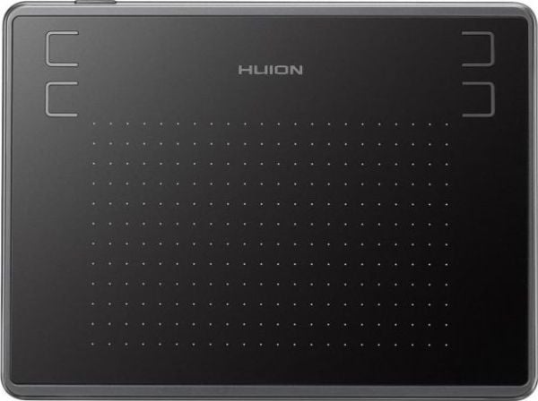 HUION H430P, Koblet med ledninger (ikke trådløs), 5080 Ipi, 122 x 76,2 mm, USB, 1 cm, Sort