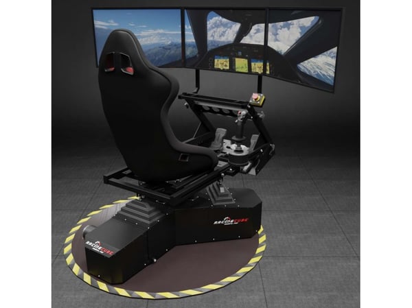 FaseTech Racingcube - Gaming Stol - Full Motion - Sort