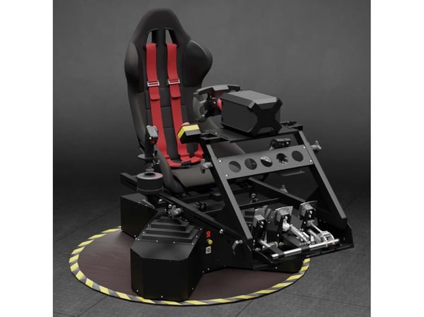 FaseTech Racingcube - Gaming Stol - Full Motion - Sort