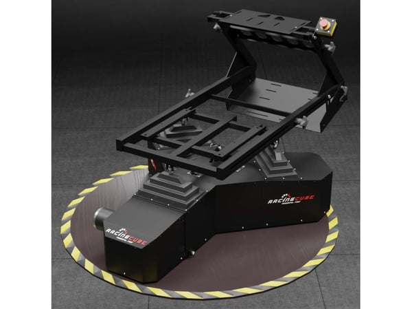 FaseTech Racingcube - Gaming Stol - Full Motion - Sort