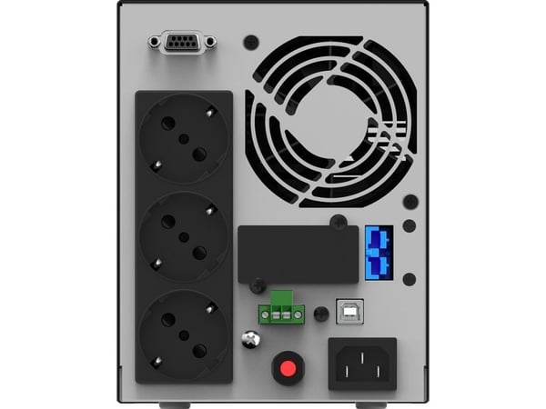 PowerWalker VFI 1000 AT - UPS - AC 80 - 300 V - 900 watt - 1000 VA - 9 Ah - RS-232, USB - utgangskontakter: 3