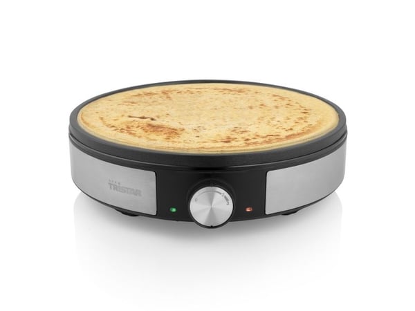 Tristar Crepe maker BP-2638 1200 W, Antall bakverk 1, Crepe, Sølv