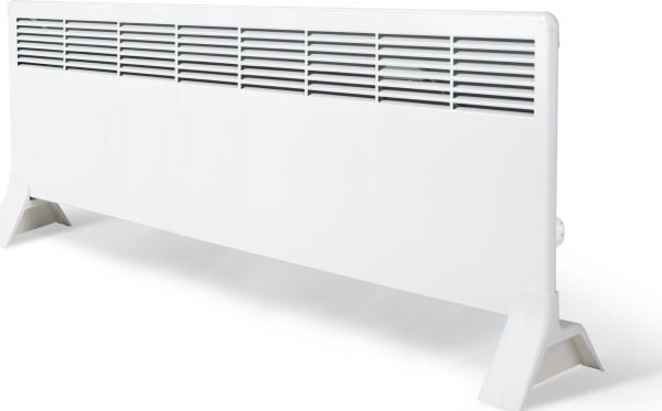 Ensto BETA radiator with term. down. plug and legs without supports Mont. 389x1121mm 1500W BETA15-MP