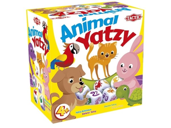 Tactic Animal Yatzy, Yatzy, Barn, Alla, 4 År, 124 mm, 124 mm