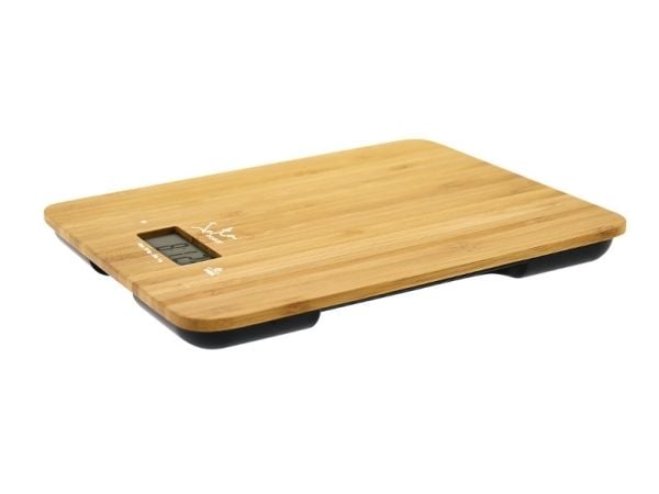 JATA 720, Elektronisk kjøkkenvekt, 15 kg, 1 g, Bamboo, Bamboo, LCD