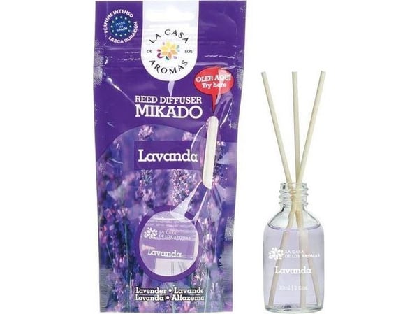 La Casa de los Aromas LA CASA DE LOS AROMAS_Aromatisk olja med pinnar Lavendel 30ml