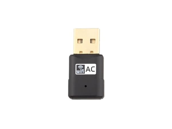 Fanvil WF20, Trådløs, USB, WLAN, Wi-Fi 5 (802.11ac), 150 Mbit/s, Sort
