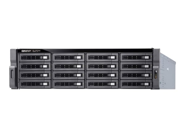 QNAP TS-h1683XU-RP - NAS-server - 16 brønner - kan monteres i rack - SATA 6Gb/s - RAID RAID 0, 1, 5, 6, 10, 50, JBOD, 5 hot spare, 6 hot spare, 60,...