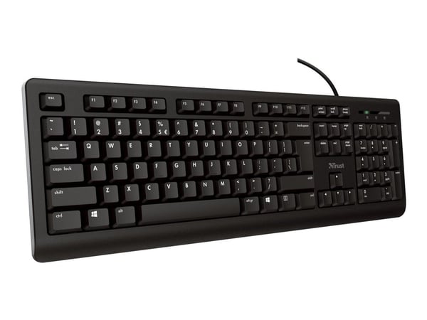 Trust Primo - Tastatur - USB - QWERTY - Nordisk