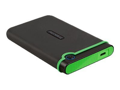 Transcend StoreJet 25M3C - Harddisk - 4 TB - ekstern (bærbar) - 2.5" - USB 3.1 Gen 1 - jerngrå