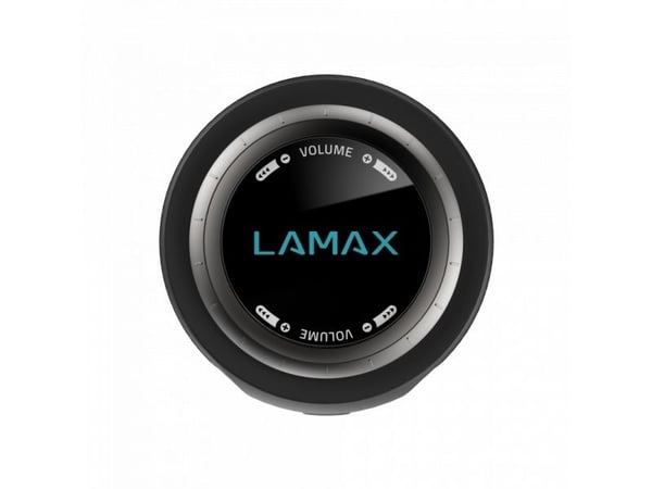 Lamax SOUNDER2, 30 W, 115 - 20000 Hz, Ledning & Trådløs, Stereo bærbar høyttaler, Svart, Blå, Cylinder