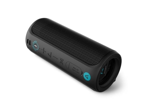 Lamax SOUNDER2, 30 W, 115 - 20000 Hz, Ledning & Trådløs, Stereo bærbar høyttaler, Svart, Blå, Cylinder