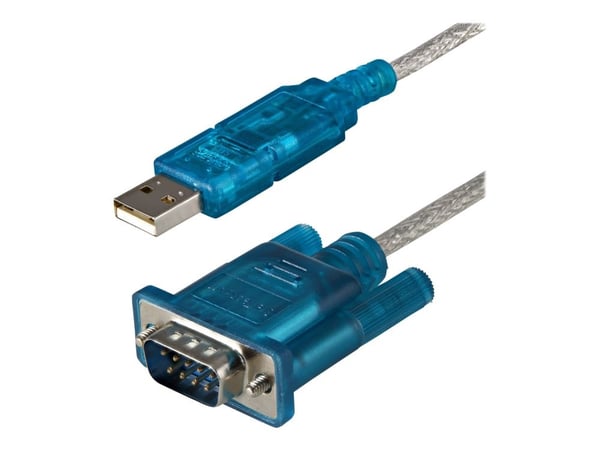 Startech 3ft USB to RS232 DB9 Serial Adapter Cable - M/M - Seriell adapter - USB 2.0 - RS-232