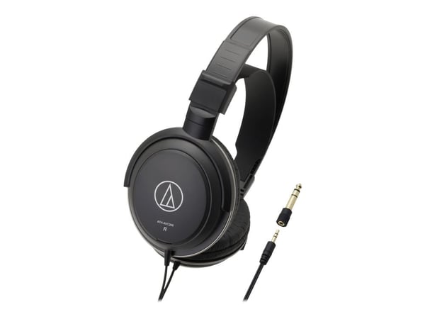 Audio-Technica SonicPro ATH-AVC200 - Hörlurar - fullstorlek - kabelansluten - 3,5 mm kontakt