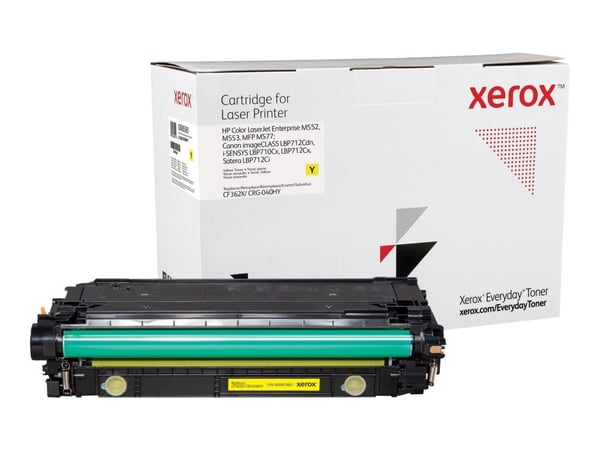 Everyday - Høy ytelse - gul - kompatibel - tonerpatron (alternativ for: Canon CRG-040HY, HP CF362X) - for HP Color LaserJet Enterprise MFP M577; La...