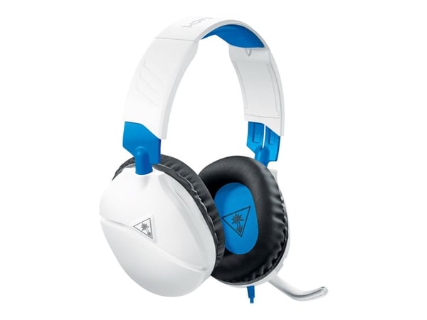 Turtle Beach Recon 70, Langallinen, Pelaaminen, 20 - 20000 Hz, 571,5 g, Kuulokkeet, Musta, Sininen, Valkoinen