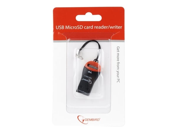 Gembird - Kortleser (TransFlash, microSD, microSDHC) - USB 2.0