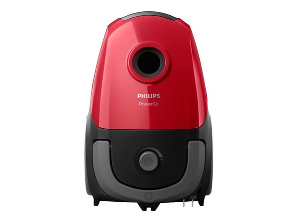 Philips PowerGo FC8243 - Støvsuger - kanister - pose - sporty rød