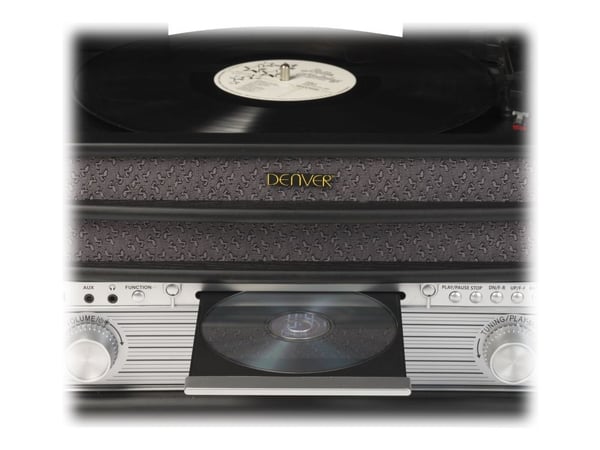 DENVER MRD-51 - Lydsystem - 2 x 2.5 watt - svart