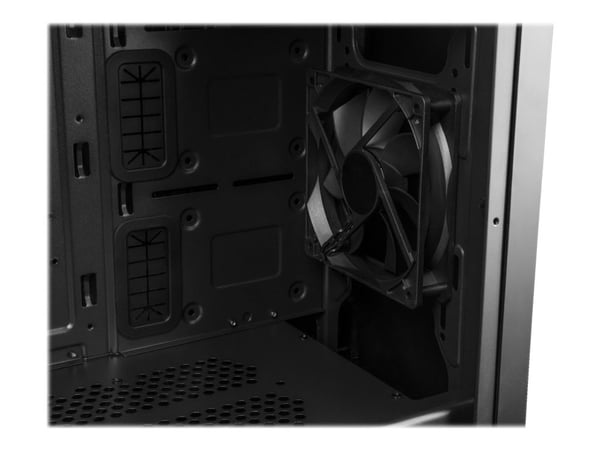 MODECOM OBERON Pro Glass - Tower - ATX - sidepanel med vindu - ingen strømforsyning - svart - USB/lyd