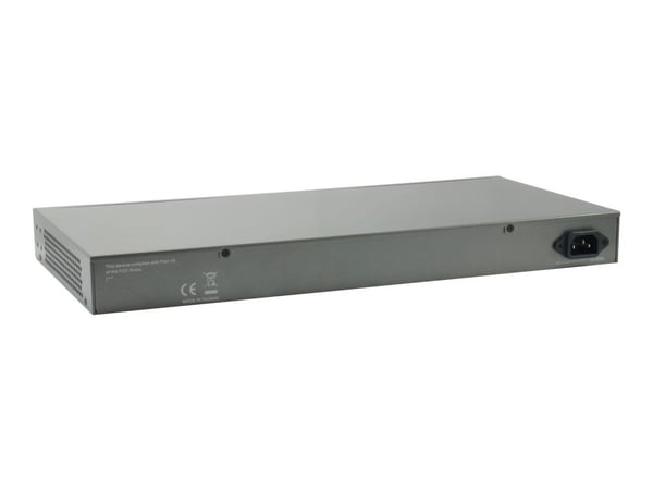 LevelOne GEP-2651, Hallittu, L3, Gigabit Ethernet (10/100/1000), Power over Ethernet -tuki, Telineasennus