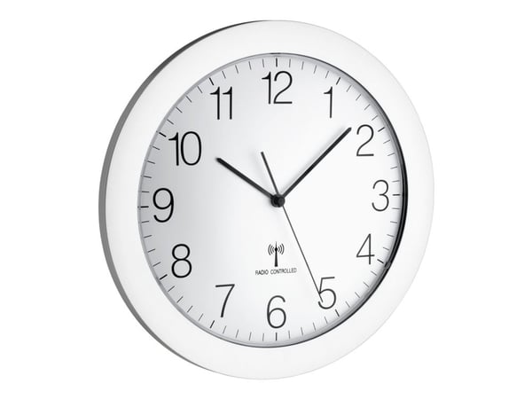 TFA-Dostmann 60.3512.02, Seinä, Mechanical clock, Ympyrä, Valkoinen, Muovi, AA TFA-Dostmann 60.3512.02, Seinä, Mechanical clock, Ympyrä, Valkoinen, Muovi, AA