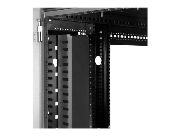 StarTech.com CMVER20UF, Kaapelin hallintapaneeli, Muovi, Terästä, Musta, 1 kpl, 2,3 kg