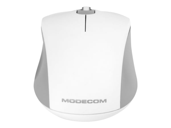 ModeCom MC-M10S - Mus - optisk - 3 knapper - kablet - USB - hvit