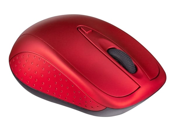 Modecom MC-WM4.1, Molempikätinen, Optinen, Langaton RF, 1600 DPI, Punainen