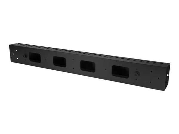 StarTech.com CMVER20UF, Kaapelin hallintapaneeli, Muovi, Terästä, Musta, 1 kpl, 2,3 kg