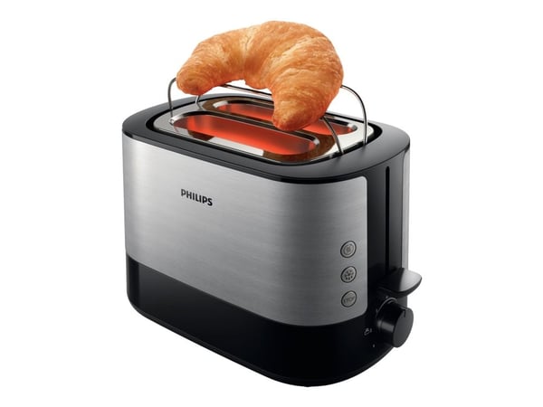 Philips Viva Collection HD2639 - Brødrister - 2 skive - 2 Spor - hvit