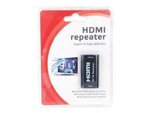 Cablexpert DRP-HDMI-02 - Video/audio ekspander - HDMI - op til 40 m