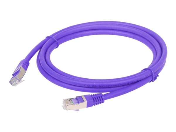 Gembird - Koblingskabel - RJ-45 (hann) til RJ-45 (hann) - S/FTP - CAT 6a - formstøpt - purpur