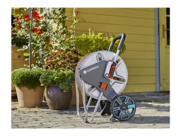 Gardena AquaRoll M Metal - Slangetralle