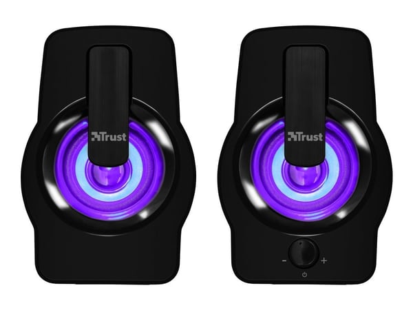 Trust Gemi RGB - Høyttalere - for PC - 6 watt (Total) - svart
