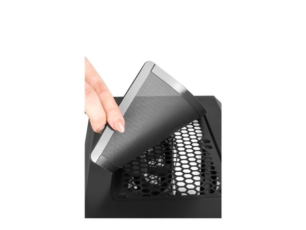 MODECOM OBERON Pro - Tower - ATX - ingen strömförsörjning - svart - USB/ljud