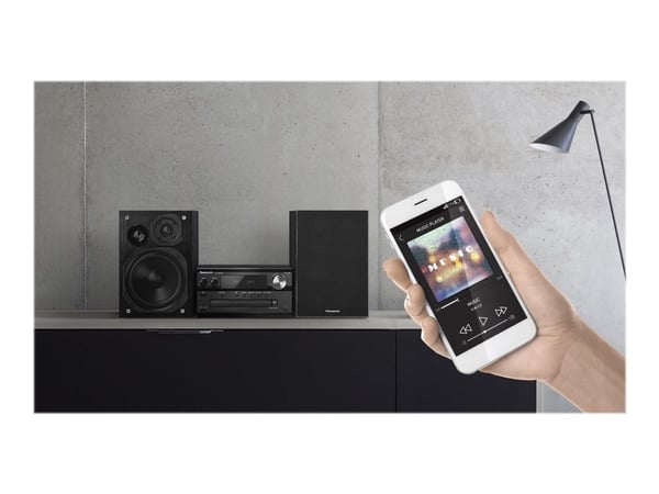 Panasonic SC-SC-PMX94EG - Ljudsystem - 2 x 60 Watt - svart