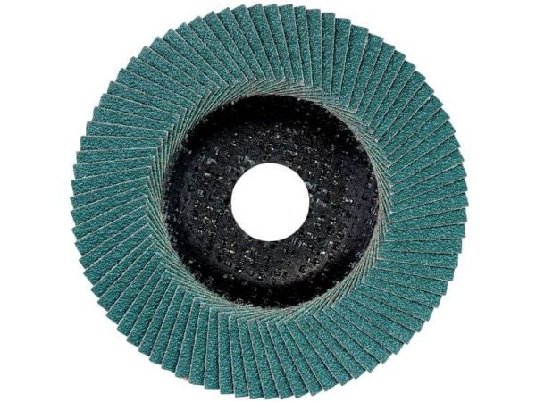Metabo 623175000, Klaffskive, Støpejern, Rustfritt stål, Stål, 11,5 cm, Metabo, Flatt senter, 2,22 cm