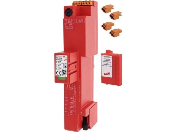 Dehnin yhdistelmäsuoja tyyppi 1+2+3 DEHNshield ZP Basic 2 SG TN-S-järjestelmiin