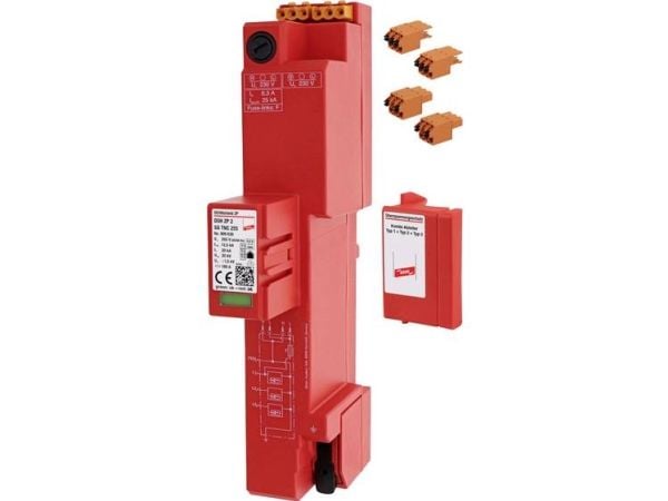 Dehn DSH ZP 2 SG TNC 255 Yhdistelmäsuoja tyyppi1+2 DEHNshield ZP 2 SG 909630 (909630) (909630)