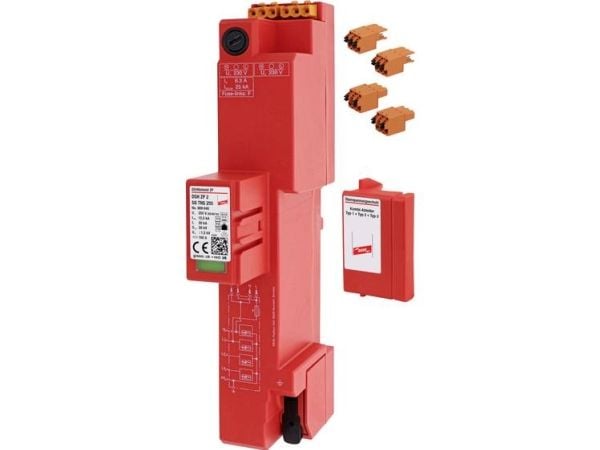 Dehn DH ZP 2 SG TNS 255 Tyyppi 1+2 DEHNshield ZP 2 SG yhdistetty salamavirta- ja ylijännitesuoja 909640 (909640) (909640)
