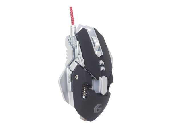 Gembird MUSG-05 - Mus - ergonomisk - optisk - 7 knapper - kablet - USB 2.0