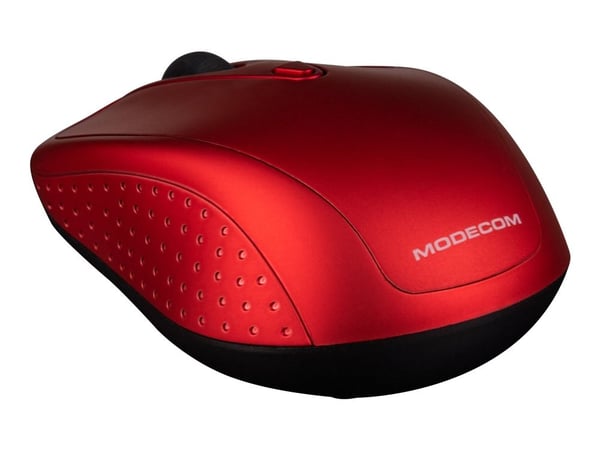 Modecom MC-WM4.1, Molempikätinen, Optinen, Langaton RF, 1600 DPI, Punainen
