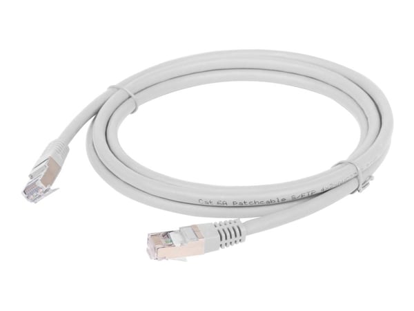 Cablexpert - Koblingskabel - RJ-45 (hann) til RJ-45 (hann) - S/FTP - CAT 6a - halogenfri, formstøpt, flertrådet - grå