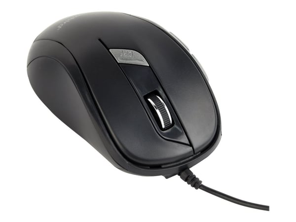 Gembird MUS-6B-01, Molempikätinen, Optinen, USB A-tyyppi, 1600 DPI, Musta