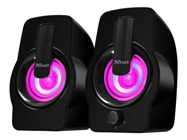 Trust Gemi RGB - Høyttalere - for PC - 6 watt (Total) - svart