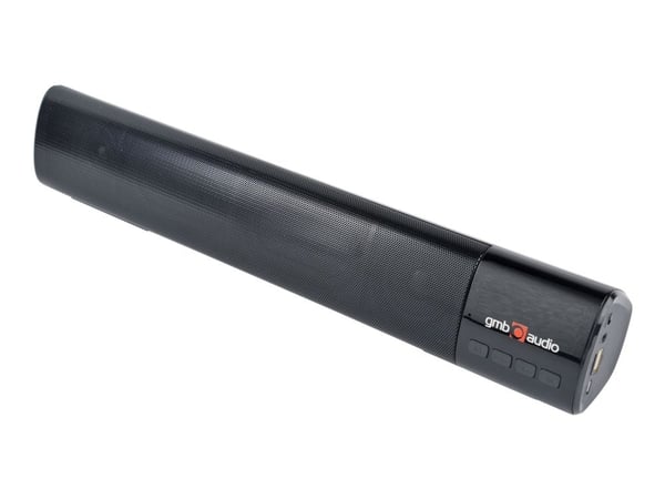 GMB Audio SPK-BT-BAR400-01 - Lydplanke - for bærbar bruk - trådløs - Bluetooth - 10 watt - svart